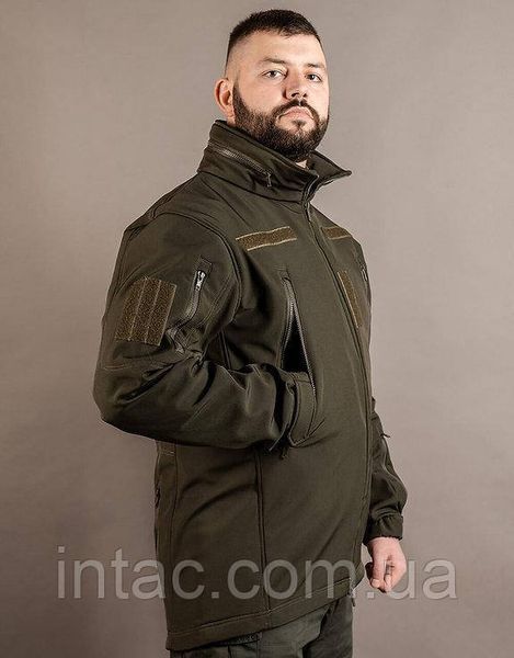 Куртка патріот soft shell олива / Куртка для військових / Розмір XS - 3XL 0310 фото