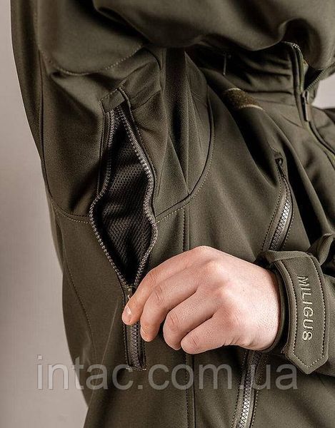 Куртка патріот soft shell олива / Куртка для військових / Розмір XS - 3XL 0310 фото