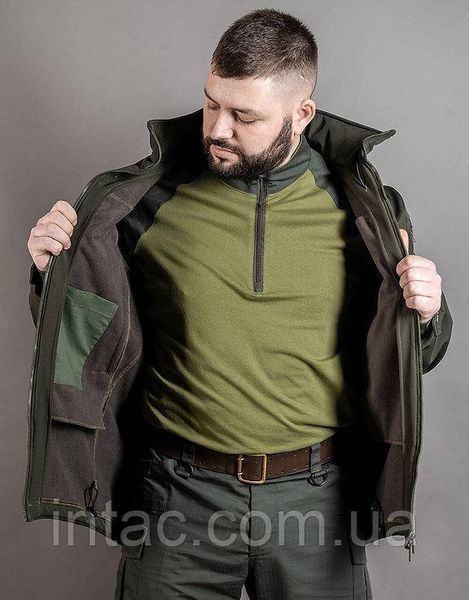 Куртка патріот soft shell олива / Куртка для військових / Розмір XS - 3XL 0310 фото
