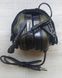 Активные наушники тактические олива с микрофоном и оголовьем Earmor M32H MOD3 Helmet Version | Ranger Green 4552 фото 1