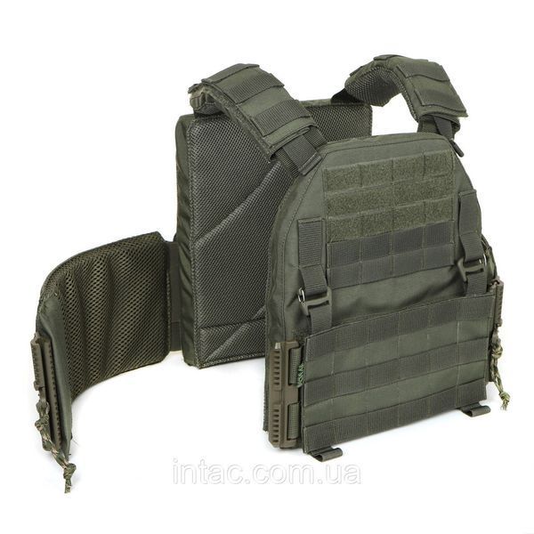 Плитоноска МІЦЬ олива з функцією швидкого скидання (PLATE CARRIER) 11726 фото