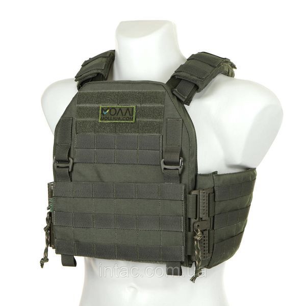 Плитоноска МІЦЬ олива з функцією швидкого скидання (PLATE CARRIER) 11726 фото