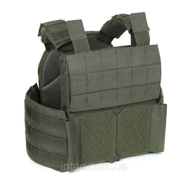 Плитоноска МІЦЬ олива з функцією швидкого скидання (PLATE CARRIER) 11726 фото