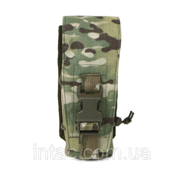Универсальный закрытый подсумок под магазины AK и AR Multicam 2997 фото