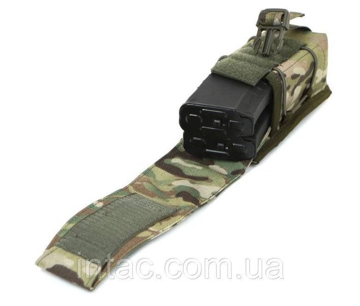 Универсальный закрытый подсумок под магазины AK и AR Multicam 2997 фото
