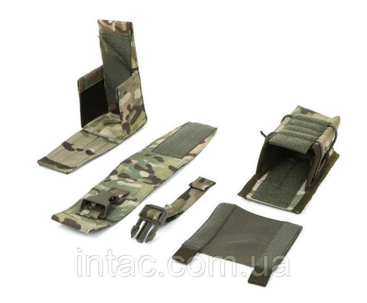Универсальный закрытый подсумок под магазины AK и AR Multicam 2997 фото