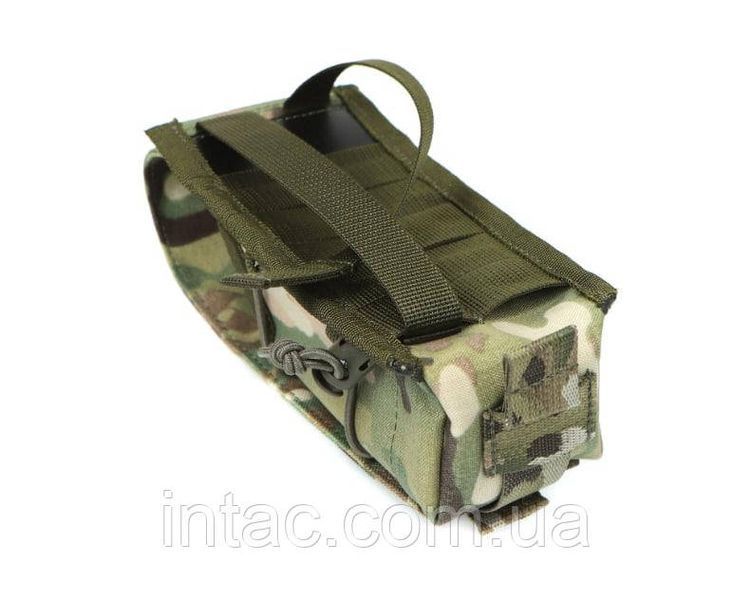 Универсальный закрытый подсумок под магазины AK и AR Multicam 2997 фото