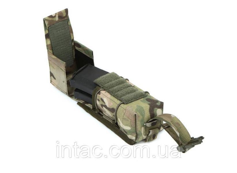 Универсальный закрытый подсумок под магазины AK и AR Multicam 2997 фото