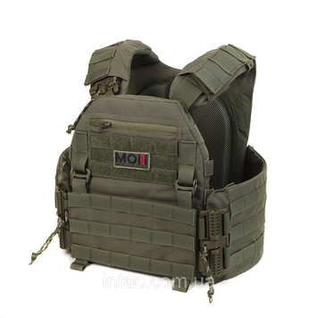 Плитоноска МІЦЬ 3.0 Ranger Green з функцією швидкого скидання (PLATE CARRIER) МОЛЛІ 12519 фото