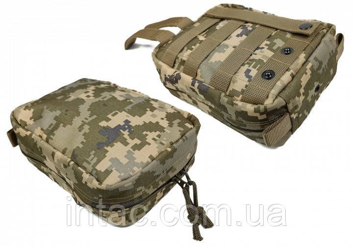 Підсумок аптечка тактична MOLLE для РПС, разгрузки або жилету Піксель ЗСУ MM-14 8215 фото