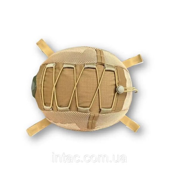 Кавер на шолом FAST койот L, XL / Чохол на шолом / Чохол на каску 6366 фото