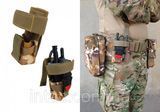 Підсумок під турникет (MOLLE, CAT, підсумок на розгрузку, жилет, РПС) Мультикам степовий 2897 фото