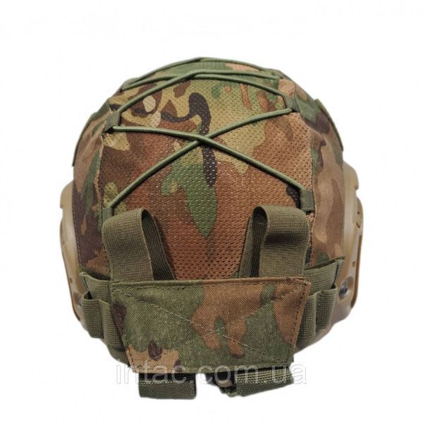 Кавер к шлему тактический типа Fast Warrior Spirit WS-CF Multicam 0802 фото