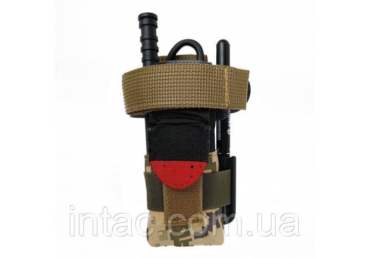 Підсумок під турникет (MOLLE, CAT, підсумок на розгрузку, жилет, РПС) Піксель ЗСУ MM-14 2897 фото