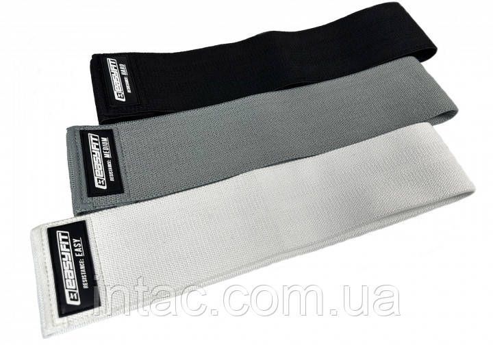 Набір тканинних гумок для фітнесу EasyFit 3 шт 4421 фото