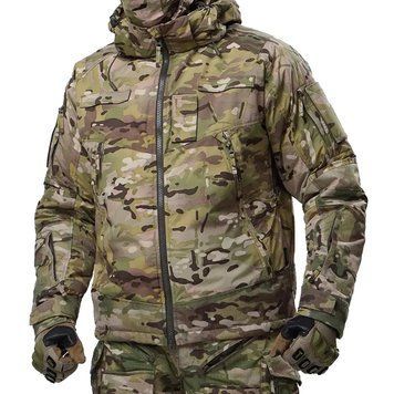 Тактична зимова куртка UATAC Multicam Membrane 9902 фото