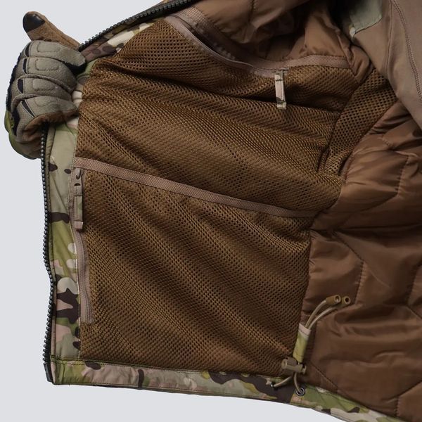 Тактична зимова куртка UATAC Multicam Membrane 9902 фото