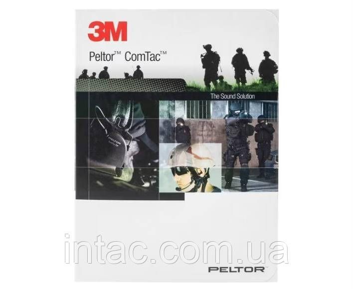 Активні навушники Peltor ComTac XPI з мікрофоном гусяча шия - Green 0812 фото