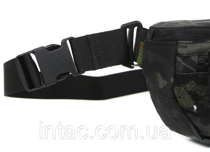Тактическая сумка - поясная бананка, Вlack MultiCam 8076 фото