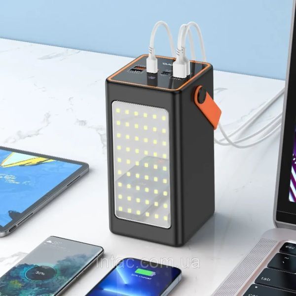 Повербанк Solar Energy Power Bank 90000 mAh Чорний 8529 фото