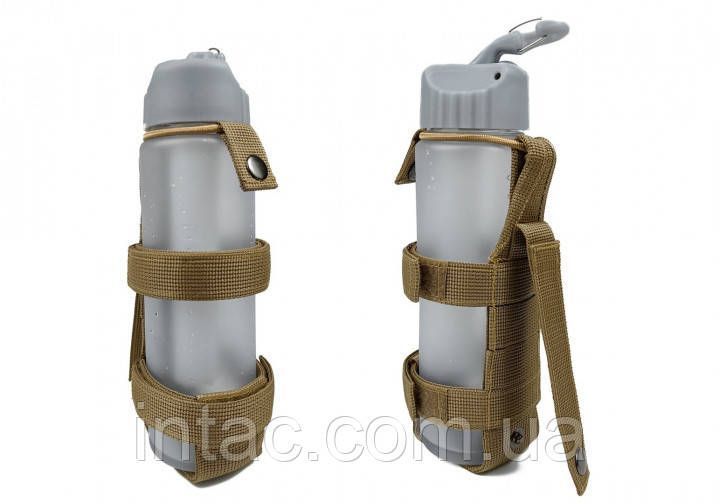Підсумок під пляшку (MOLLE, підсумок на розгрузку, жилет, РПС) Койот 6105 фото
