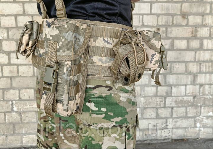 Підсумок під пляшку (MOLLE, підсумок на розгрузку, жилет, РПС) Койот 6105 фото