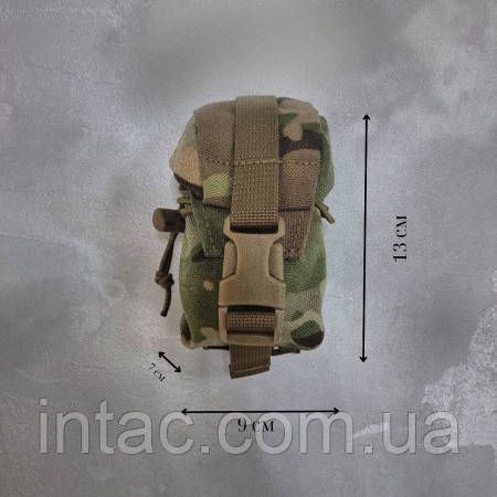 Підсумок тактичний під гранату закритий Warrior Spirit G-WS Multicam 9276 фото