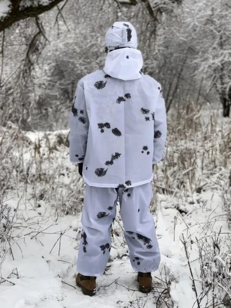 Маскувальний зимовий костюм Клякса 7895 фото