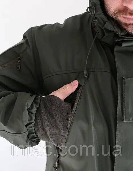 Тактична зимова куртка "Булат" / Для військових ЗСУ / ЛЮКС ЯКОСТІ! Розмір S Олива (5886) 5886 фото