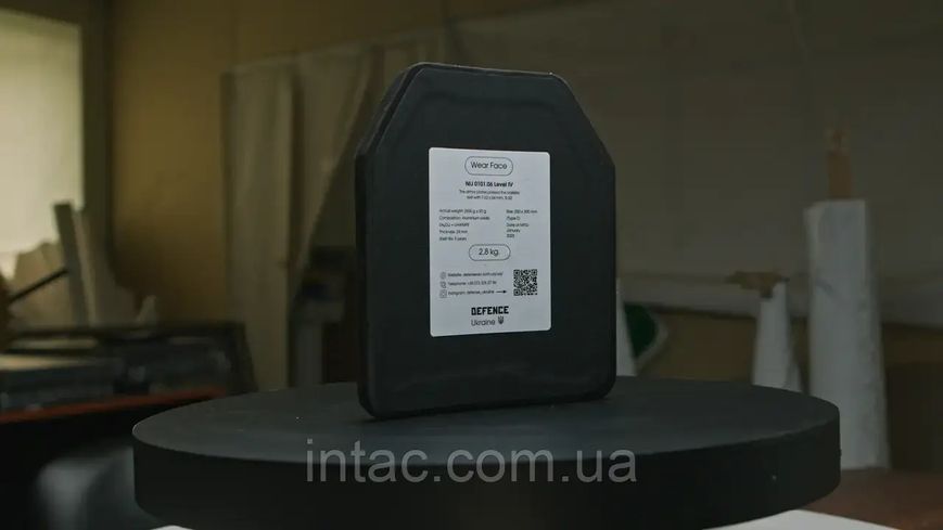 Бронеплиты Керамические бронепластины 6 класс защиты NIJ-IV STRIKE FACE Вес: 2,8 кг 1887 фото