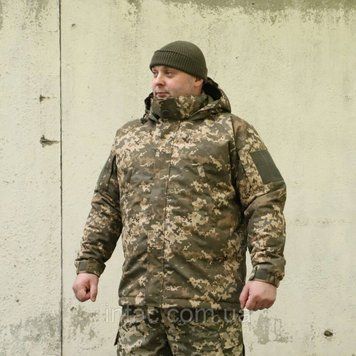 Тактична зимова куртка Піксель "Хуртовина" Nord Storm Розмір 50 / Для військових ЗСУ / На службу (4973) 1824 фото