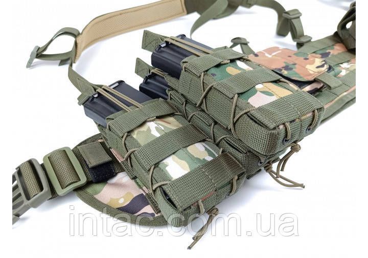 Подсумок под магазин АК/РПК одинарный открытый (MOLLE, подсумок на разгрузку, жилет, РПС) Multicam 1479 фото