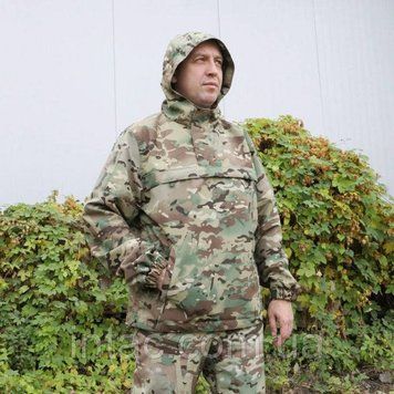 Тактична куртка (Анорак) Розмір 50 / Для військових ЗСУ / ЛЮКС ЯКОСТІ! Мультикам (9780) 0476 фото