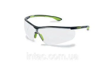 Защитные ПРОЗРАЧНЫЕ очки uvex sportstyle незапотевающие внутри и устойчивые к царапинам и химии снаружи 3159 фото