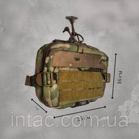 Підсумок тактичний напашний швидкоскидний Warrior Spirit GAR-WS1 Multicam 5729 фото
