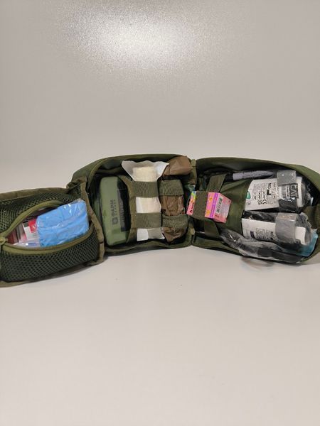 Аптечка тактична по стандарту IFAK 2 NATO, (Турнікет CAT)  1146 фото