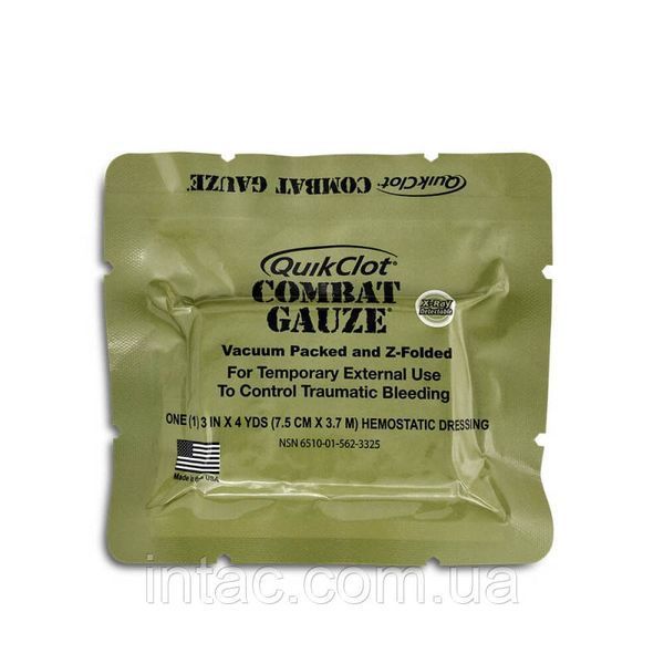 Гемостатичний бинт QuikClot Combat Gauze 2309 фото