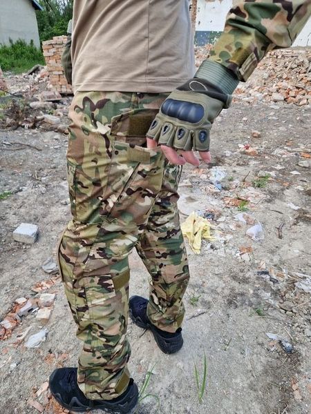 Тактичні штани з наколінниками, Мультикам 8378 фото