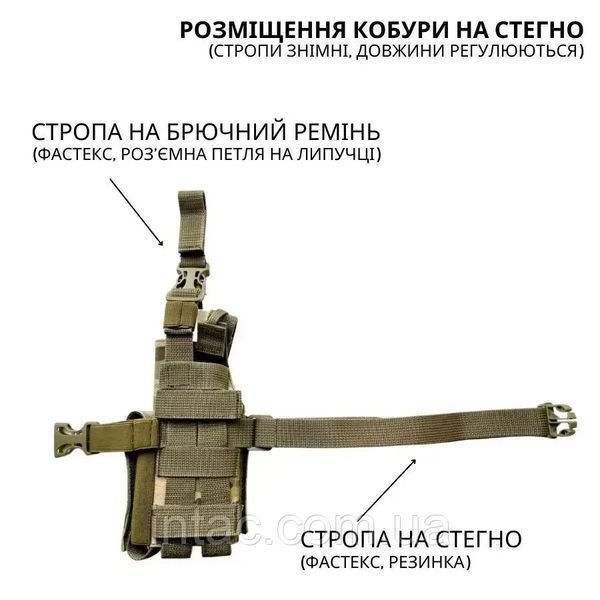 Кобура тактична Піксель ММ-14 Права 2128 фото