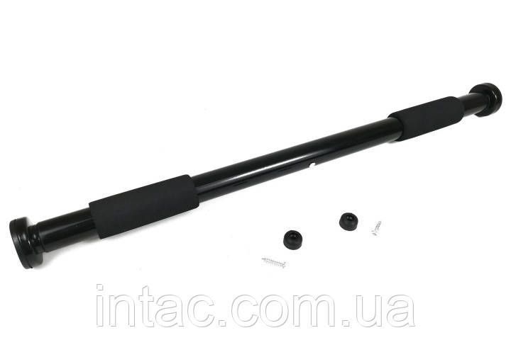 Розсувний розпірний турнік EasyFit 83-130 см Чорний 7055 фото