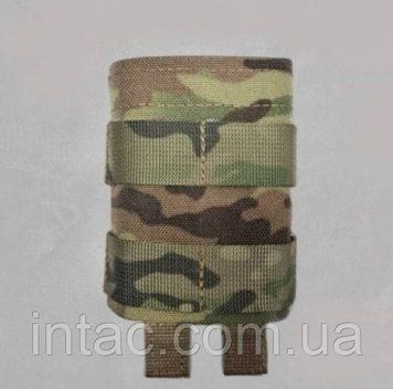 Підсумок тактичний під магазин з фіксатором одинарний Warrior Spirit WS1 Multicam 5940 фото