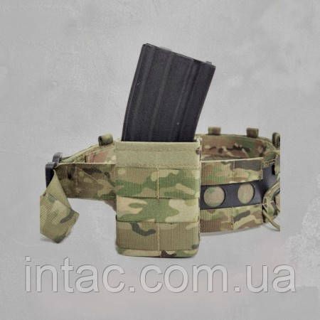 Подсумок тактический под магазин с фиксатором одинарный Warrior Spirit WS1 Multicam 5940 фото