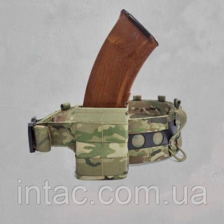 Подсумок тактический под магазин с фиксатором одинарный Warrior Spirit WS1 Multicam 5940 фото