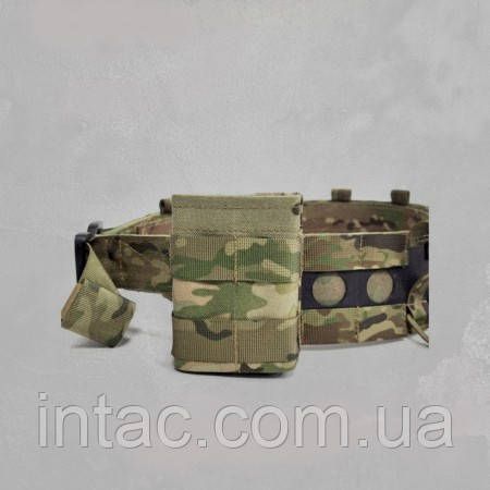 Подсумок тактический под магазин с фиксатором одинарный Warrior Spirit WS1 Multicam 5940 фото