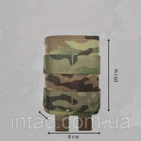 Подсумок тактический под магазин с фиксатором одинарный Warrior Spirit WS1 Multicam 5940 фото