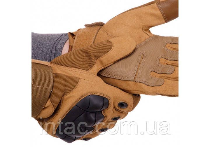 Тактические перчатки T-Gloves размер L Койот 6500 фото