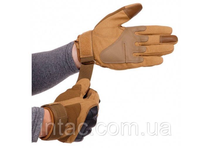 Тактические перчатки T-Gloves размер L Койот 6500 фото