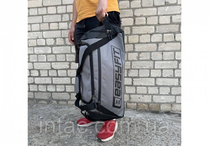Спортивна сумка Easyfit SB1 45 л сіра 0613 фото
