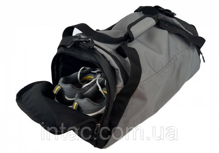 Спортивна сумка Easyfit SB1 45 л сіра 0613 фото