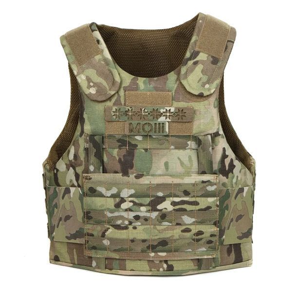 Балістична майка 2 класу ДСТУ, модульний жилет, мультикам MOLLI XL 3885 фото